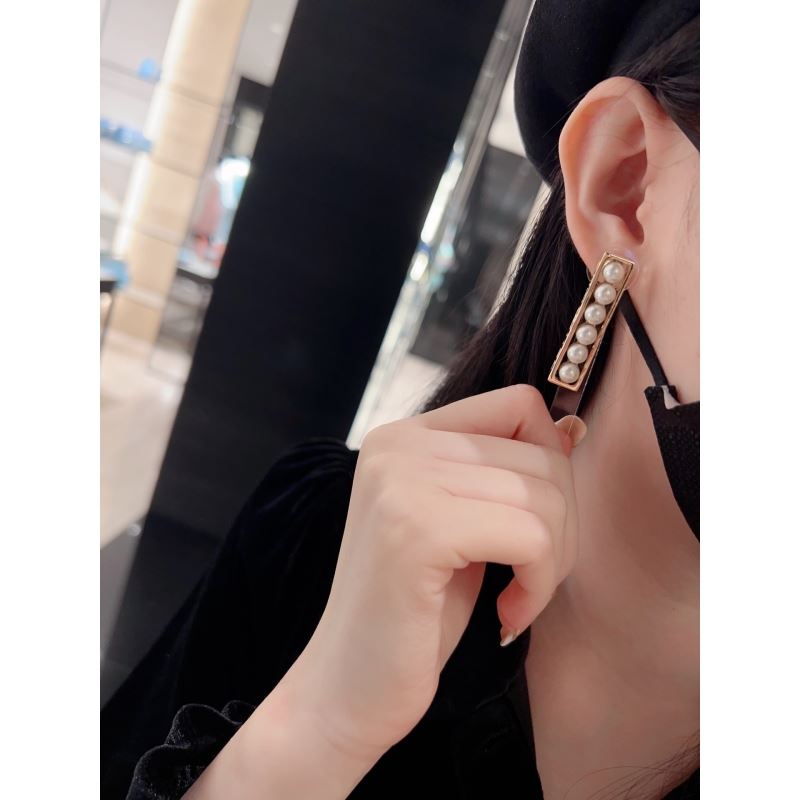 Ch*el earrings